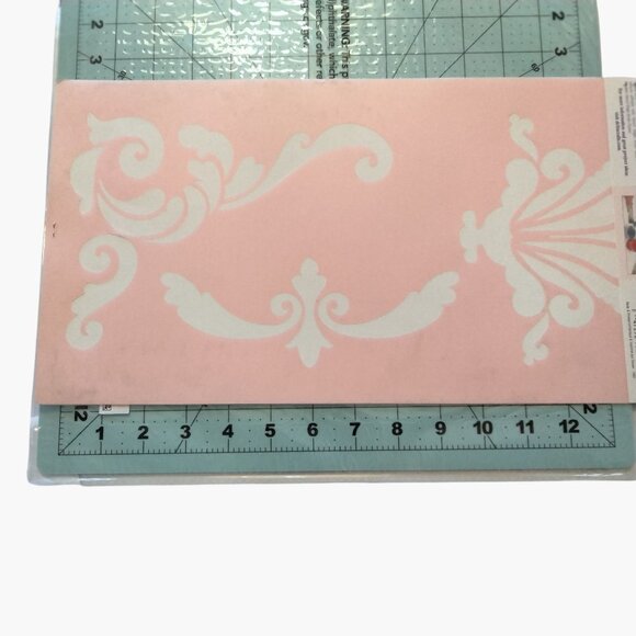 Delta Stencil Architectural Elements fleur de lis - Picture 3 of 9